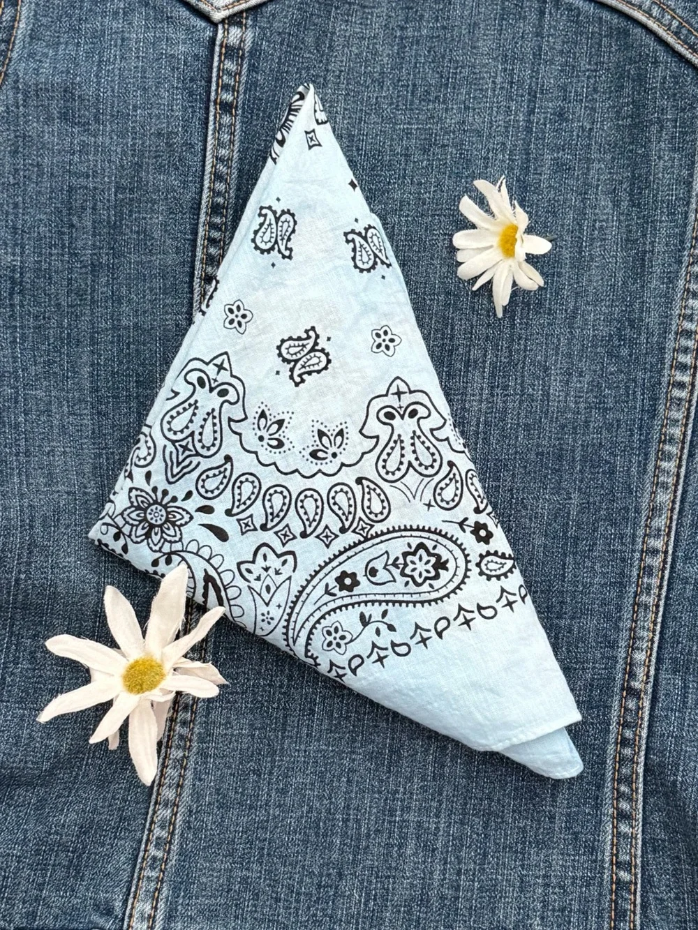 BANDANA Bandanas Set ⭐️NWT “Americana” Cotton Red, White, Blue (SET OF 4).  (S)